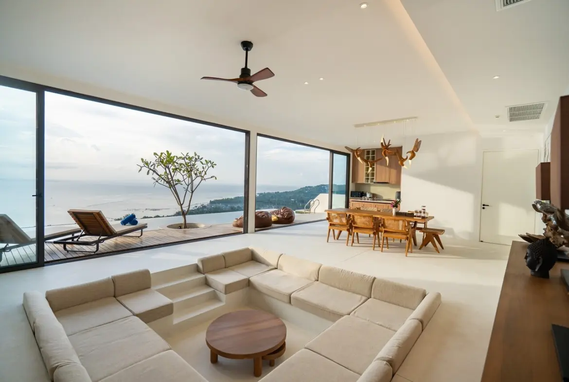 Anzhu Seamate Development Ko Samui living Area