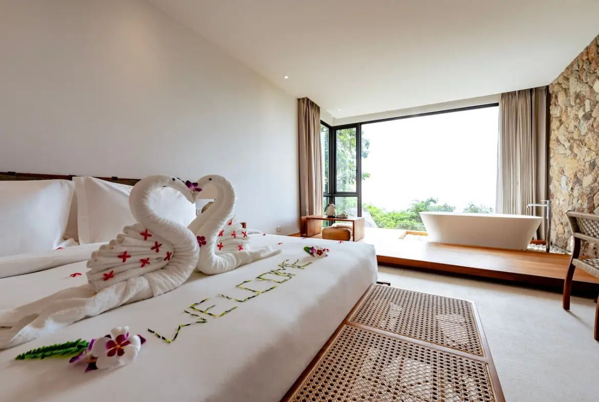 Anzhu Seamate Development Ko Samui Bedroom