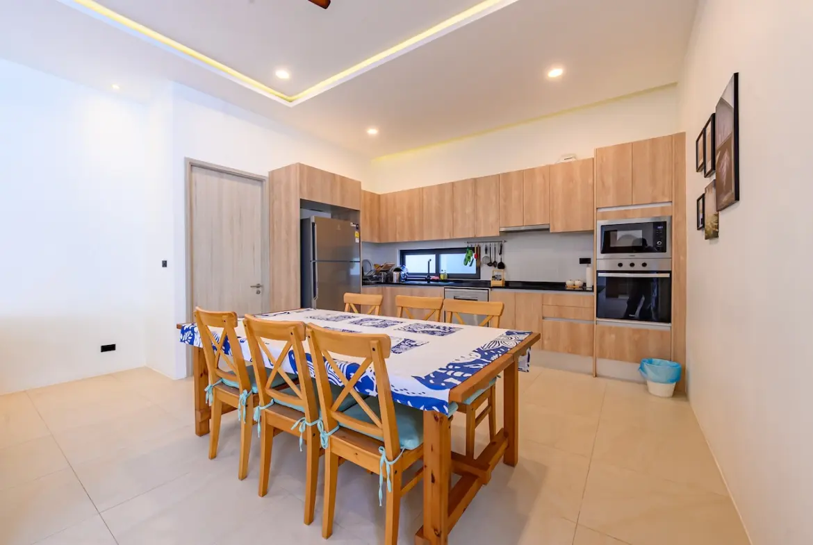 Baansuay Bophut Villas Dining