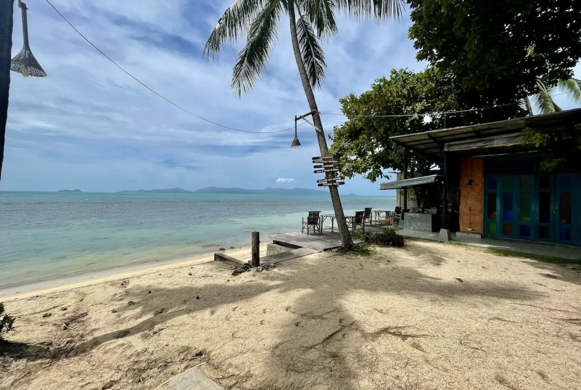 Beachfront Land For Sale In Ko Samui Front