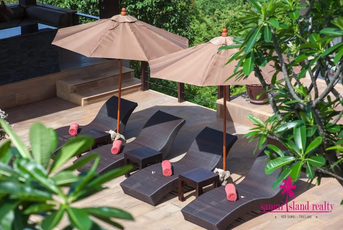 Poolside Sun loungers