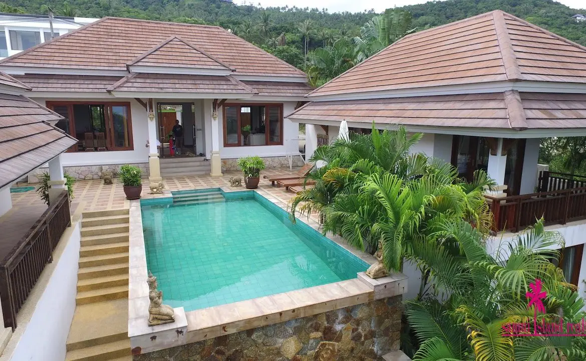 Bophut Hills Villa Ko Samui Infinity Pool