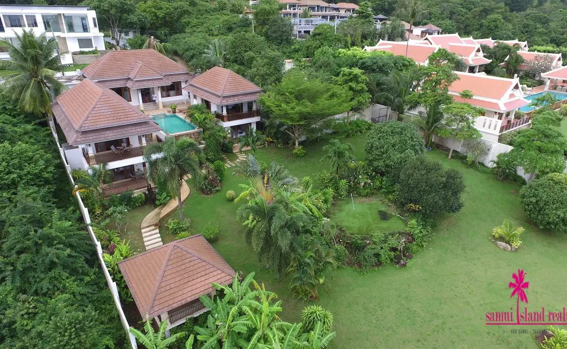 Bophut Hills Villa Ko Samui Landscaped Gardens