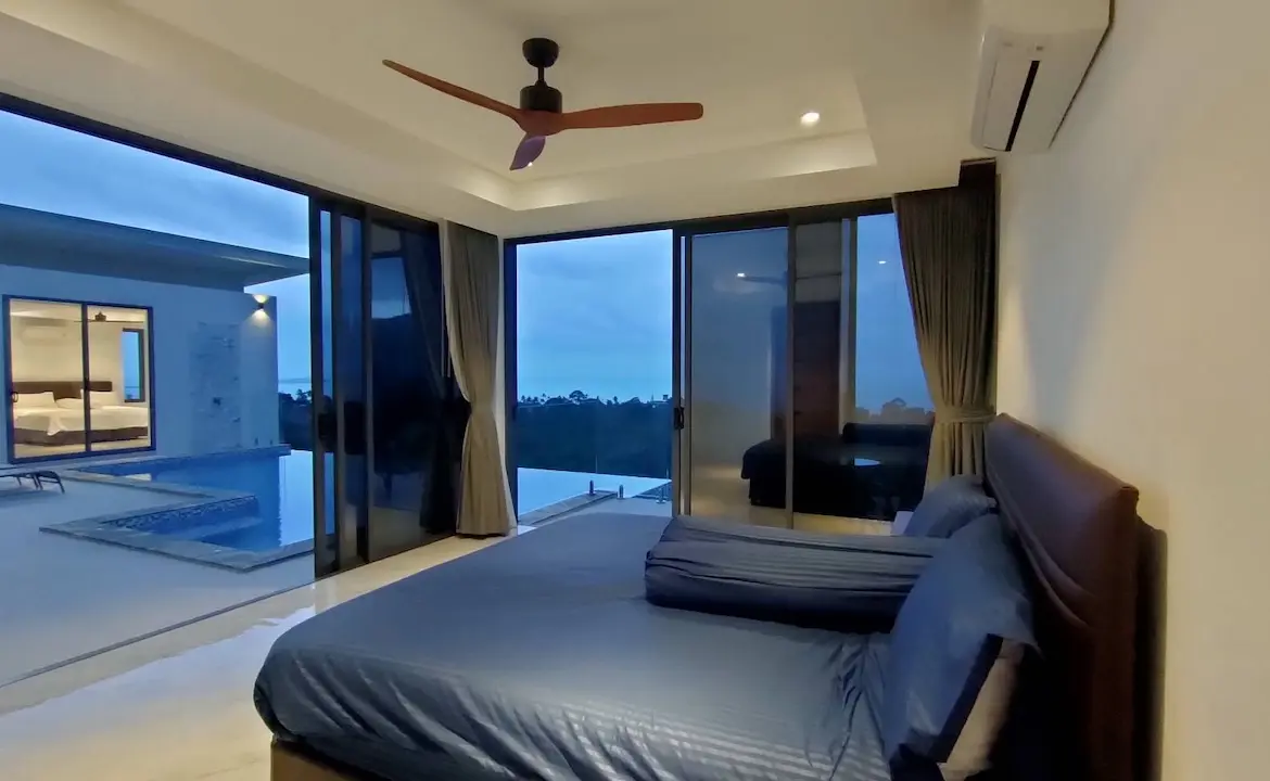 Chaweng Noi Sea View Villas Ko Samui Bedroom