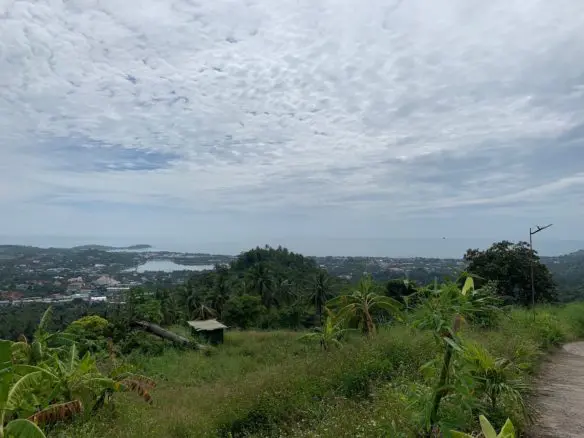 Chaweng Sea View Land For Sale Koh Samui