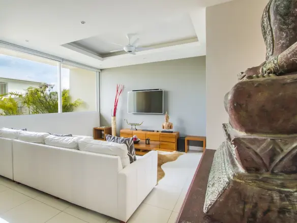 Choeng Mon Townhouses For Sale Koh Samui Living Area