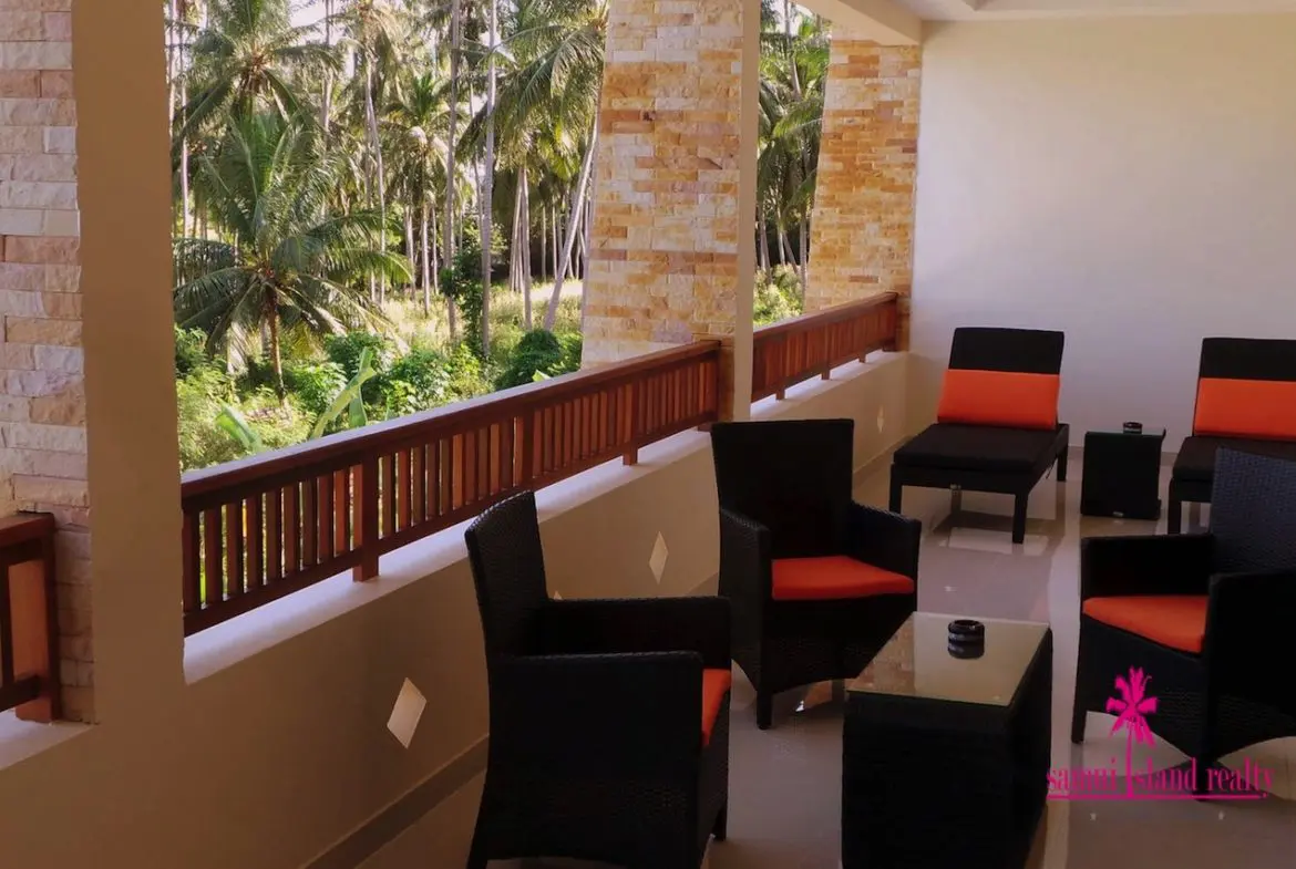 Commercial Resort Apartment Balcony