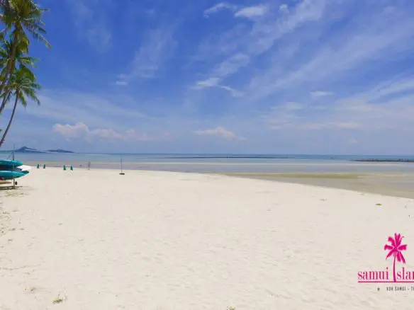 Hua Thanon Beachfront Land For Sale Samui