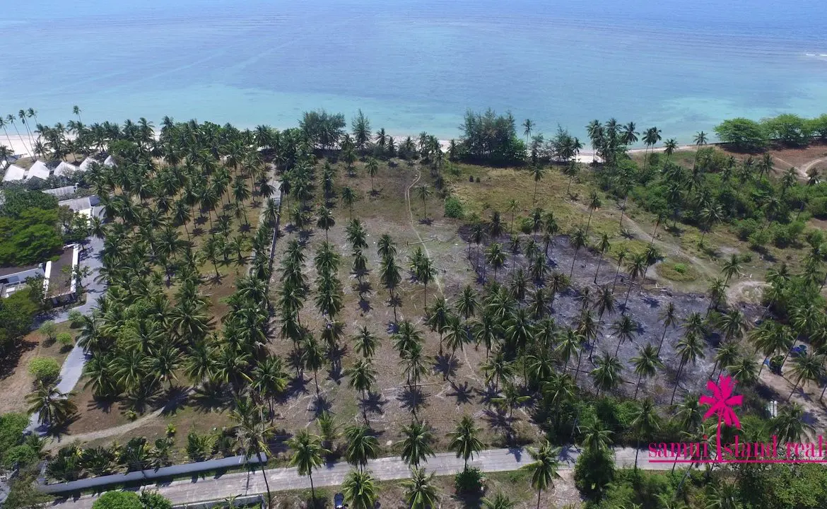 Ko Samui Beach Land For Sale Back Of Plot