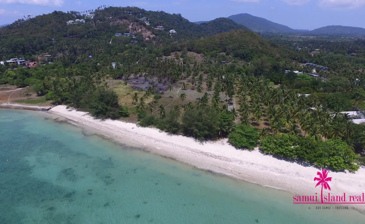 Ko Samui Beach Land For Sale Front