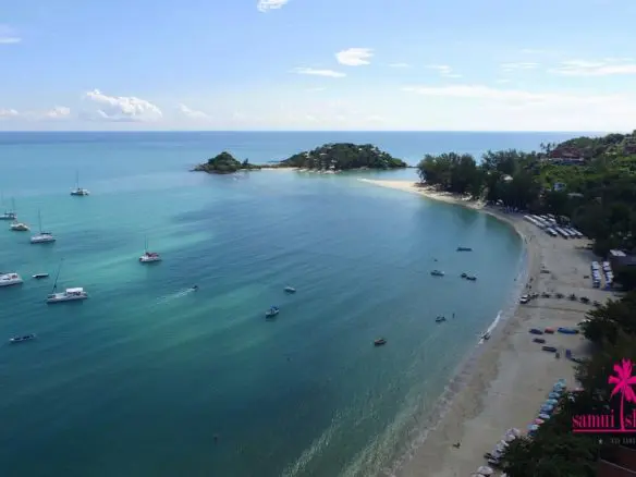 Ko Samui Beachfront Land Choeng Mon Sweeping Bay
