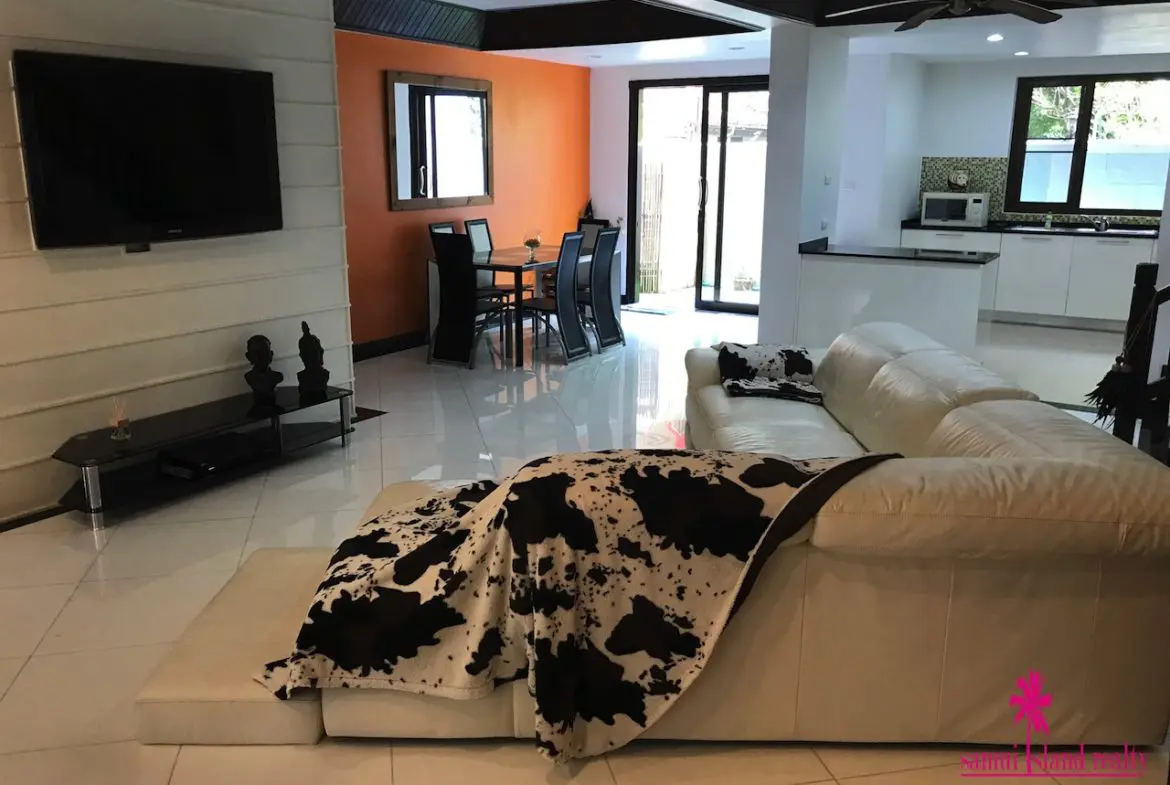 Luxury Town House Property Ko Samui Lounge