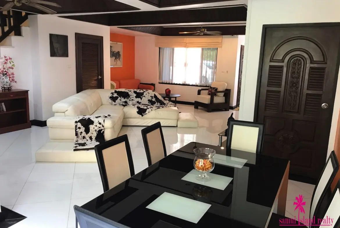 Luxury Town House Property Ko Samui Open Plan Living