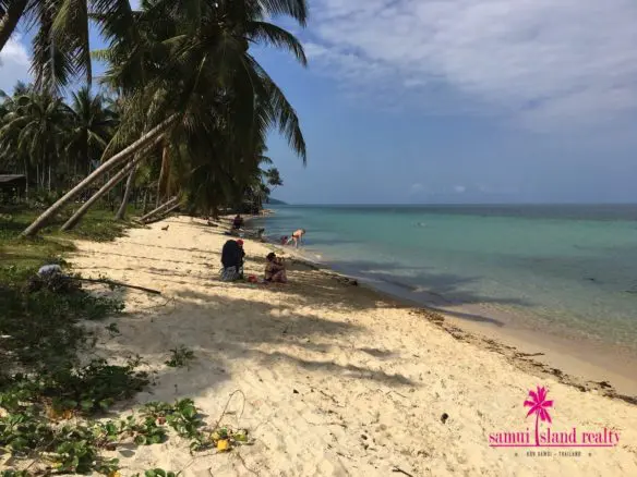 Maenam Beach Land For Sale Ko Samui