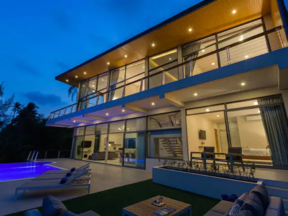 Modern Sea View Villa Lamai