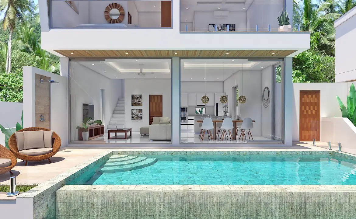 Modern Style Pool Villas Ko Samui Infinity Pool