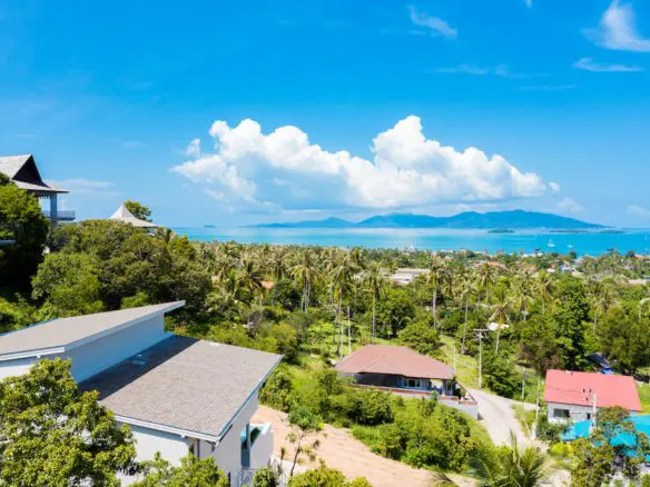 Ocean Vista Villas Ko Samui Aerial