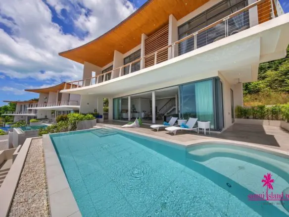 Plai Laem Sea View Villa For Sale Koh Samui