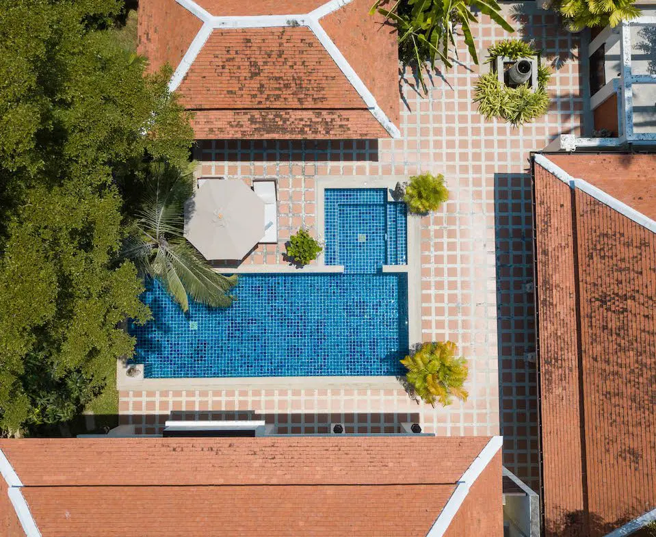 Plumeria Pool Villa For Sale Koh Samui Aerial Image