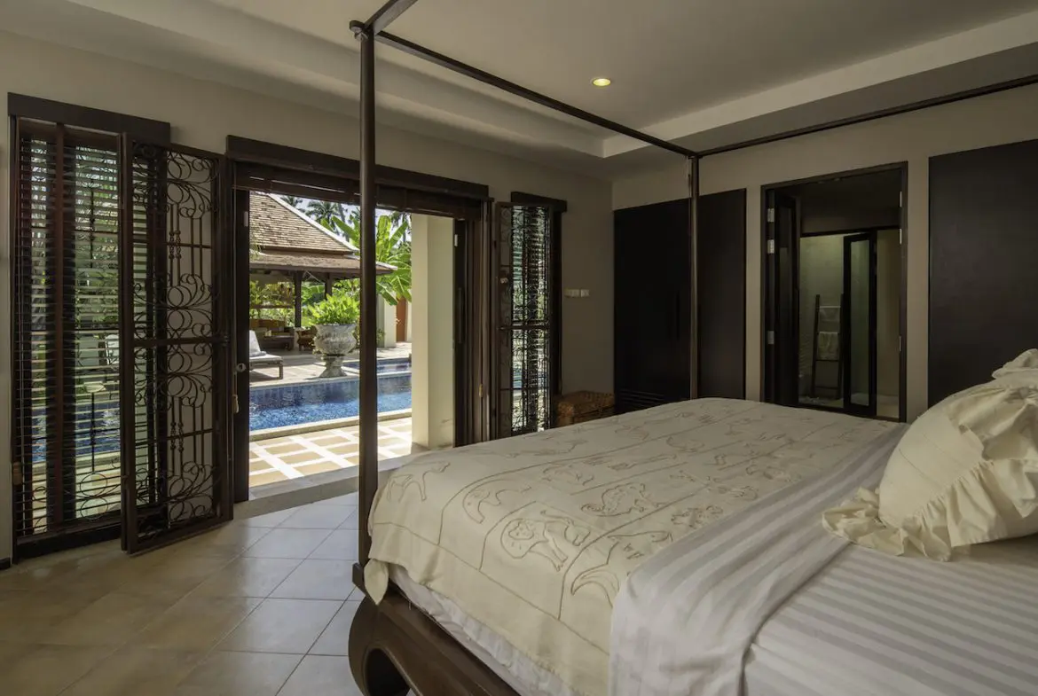 Plumeria Pool Villa For Sale Koh Samui Bedroom 1 View