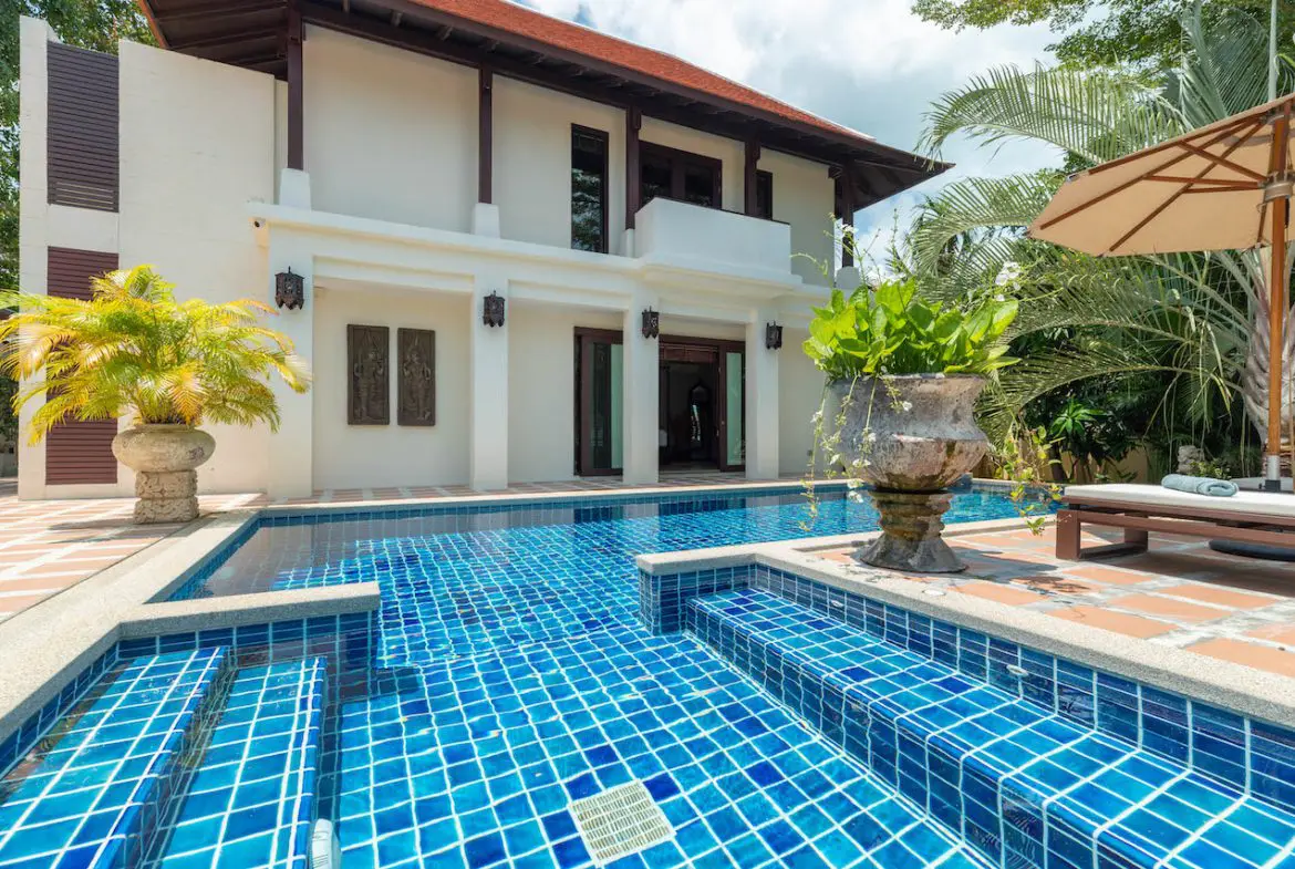 Plumeria Pool Villa For Sale Koh Samui Bedroom Exterior