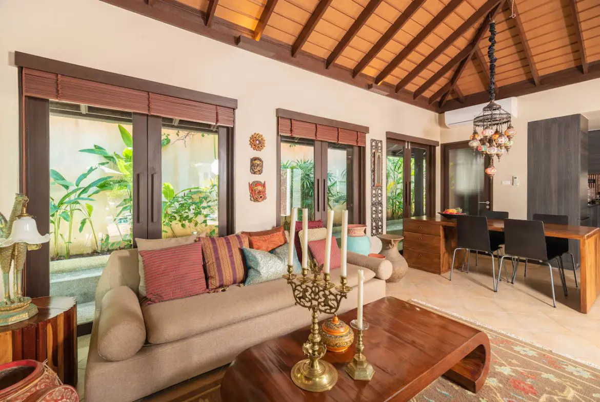 Plumeria Pool Villa For Sale Koh Samui Living Room