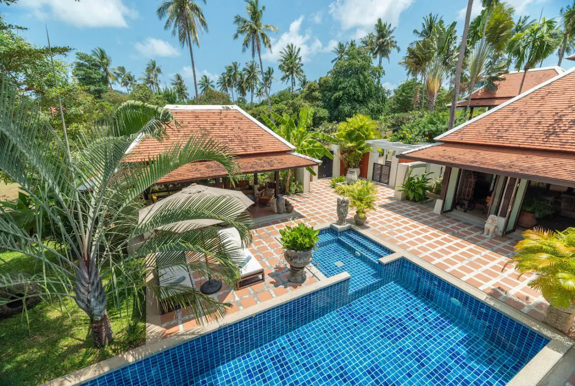 Plumeria Pool Villa For Sale Koh Samui Master Bedroom View