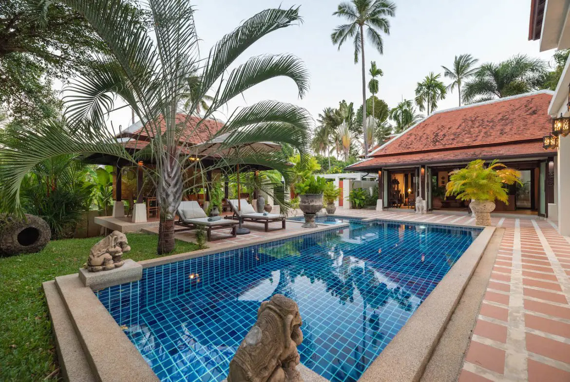 Plumeria Pool Villa For Sale Koh Samui Large Pool