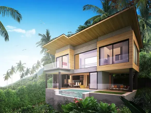 saitara peak 2 bedroom villas chaweng noi, saitara peak koh samui, villas for sale koh samui, koh samui property, koh samui real estate,