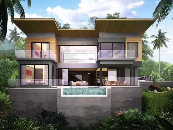 saitara peak 3 bedroom villas chaweng noi,