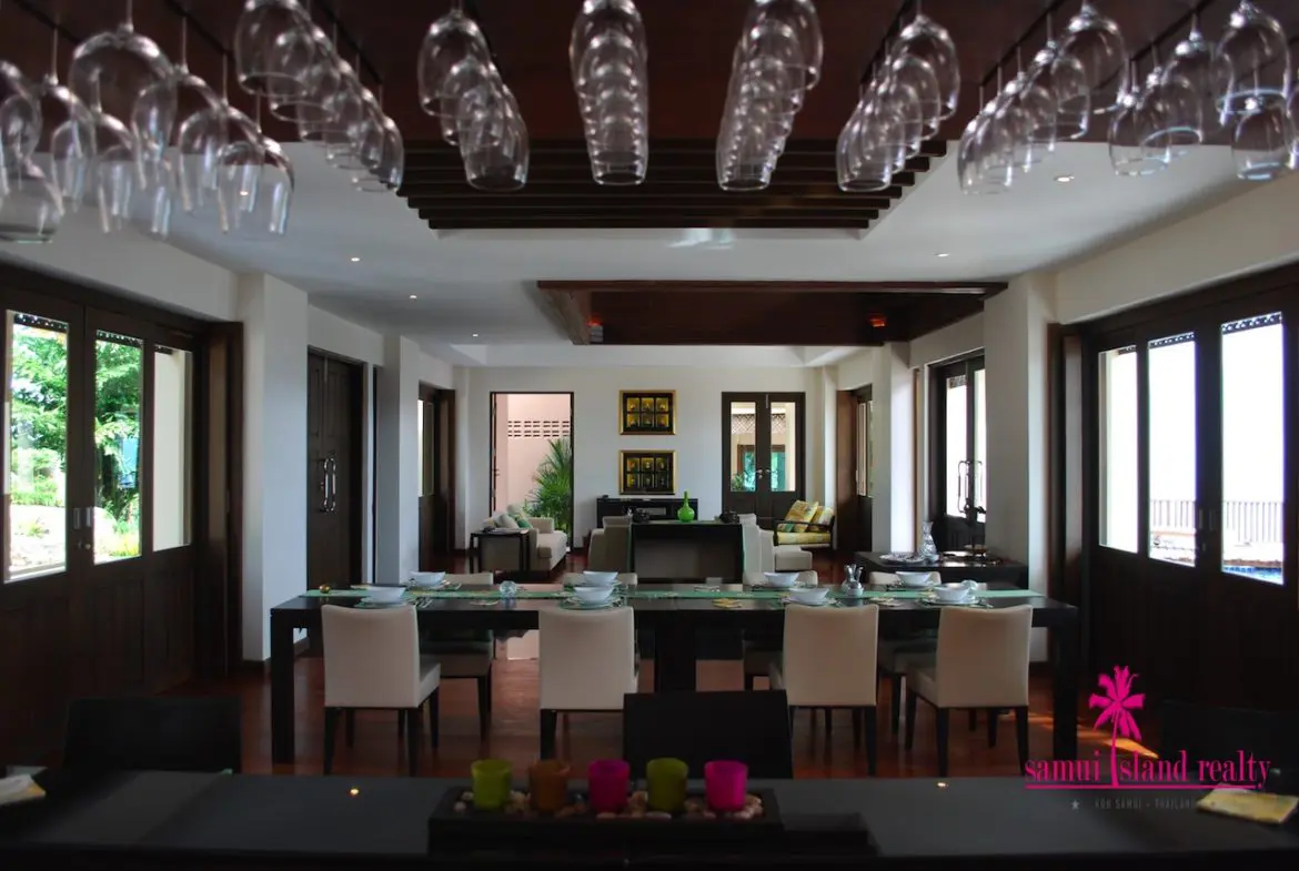 Samui Ridgeway Villa Dining