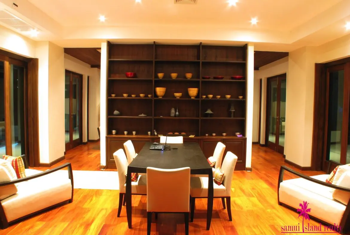Samui Ridgeway Villa Library