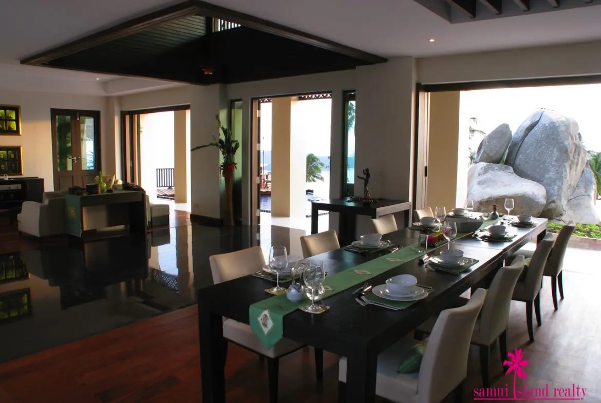 Samui Ridgeway Villa Living Area