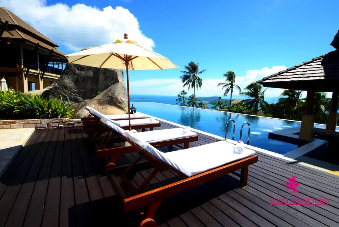 Samui Ridgeway Villa Sun Loungers