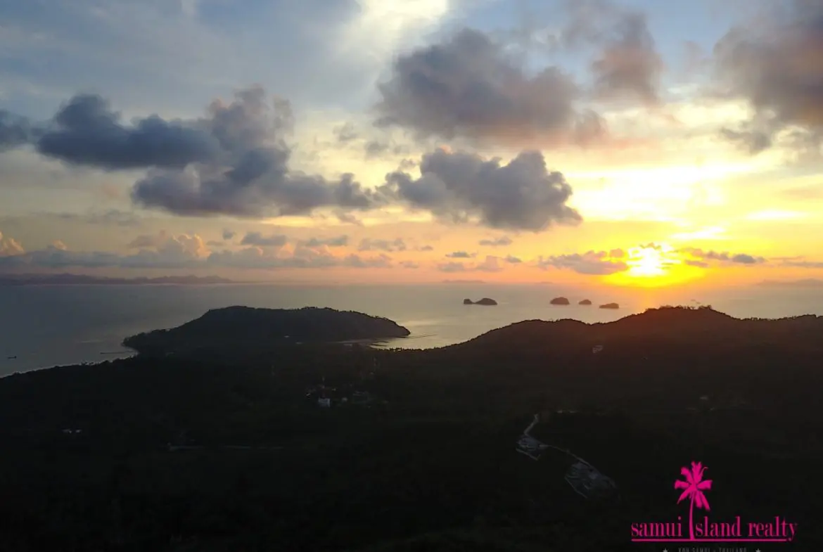 Samui Ridgeway Villa Sunset