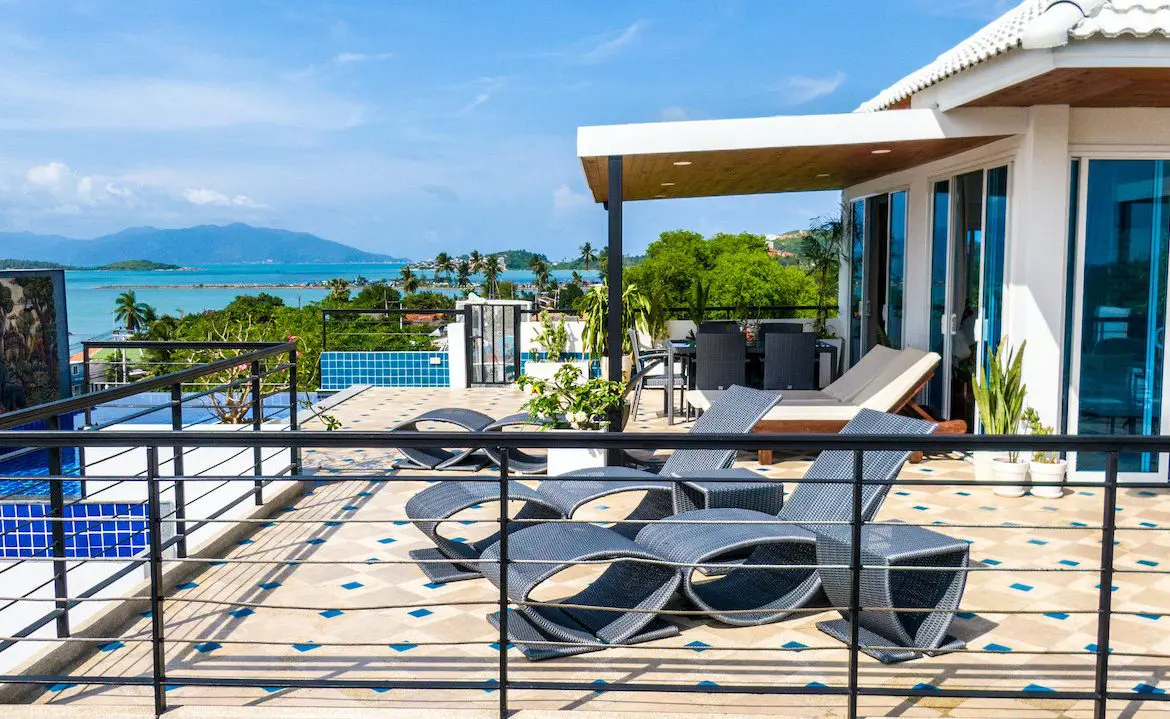 Samui Villa For Sale Top Terrace
