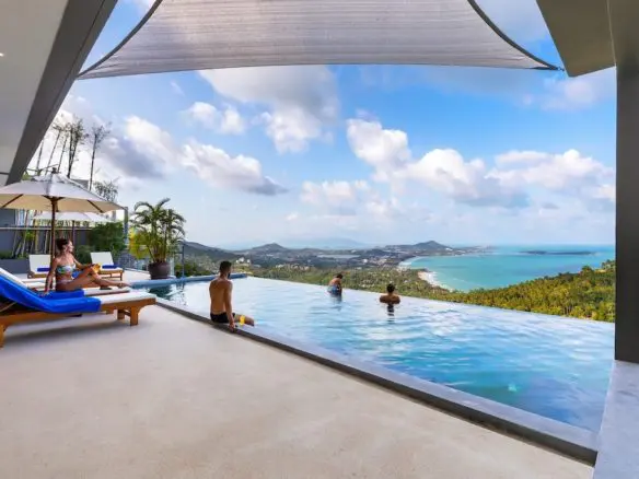 Sea View Chaweng Noi Villa Pool