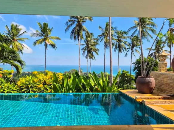 Sea View Villa For Sale Chaweng Noi Swimming Pool