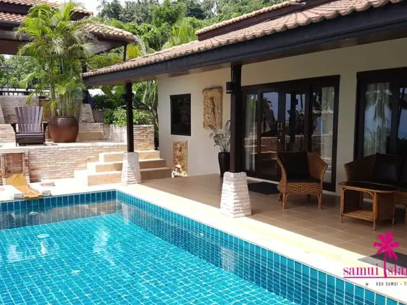 Sea View Pool Villa For Sale Chaweng Noi