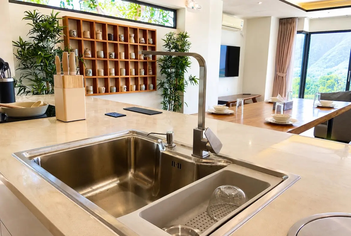 Sea View Property For Sale Samui Kitchen