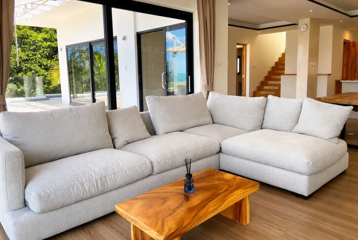 Sea View Property For Sale Samui Lounge