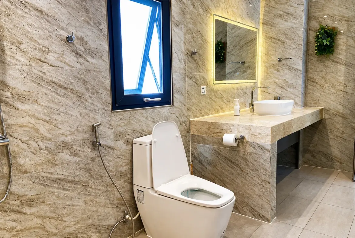 Sea View Property For Sale Samui Bathroom