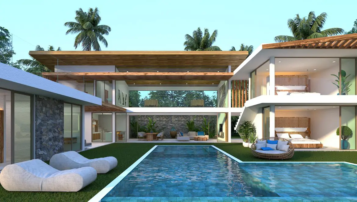 Sensational Sea View Villa Chaweng Noi Exterior