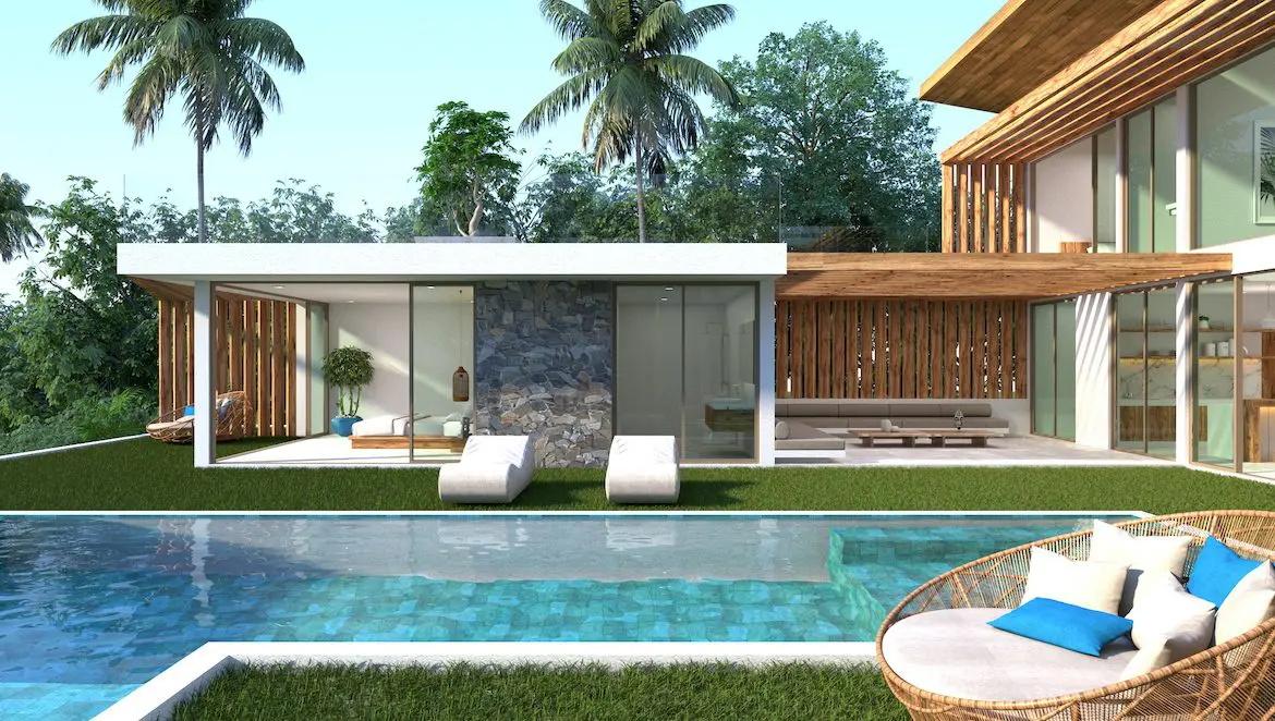 Sensational Sea View Villa Chaweng Noi Seating Area