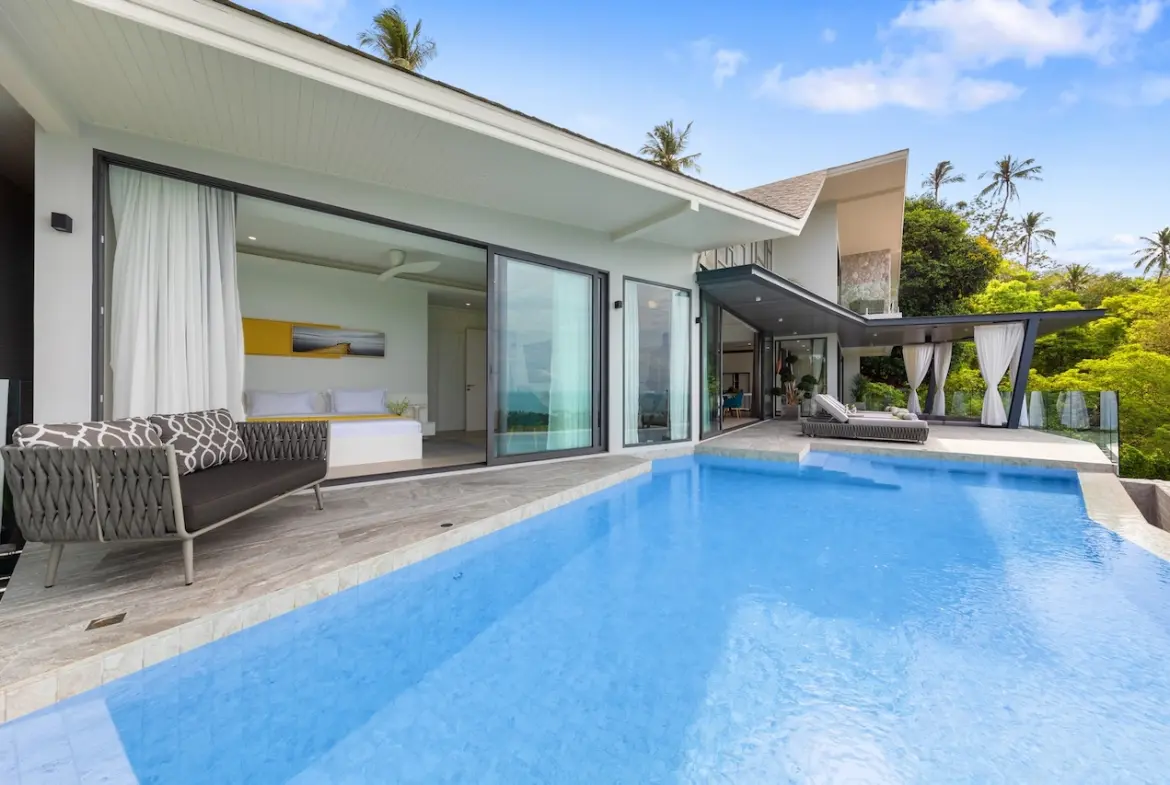 Stunning Sea View Villas Ko Samui Pool