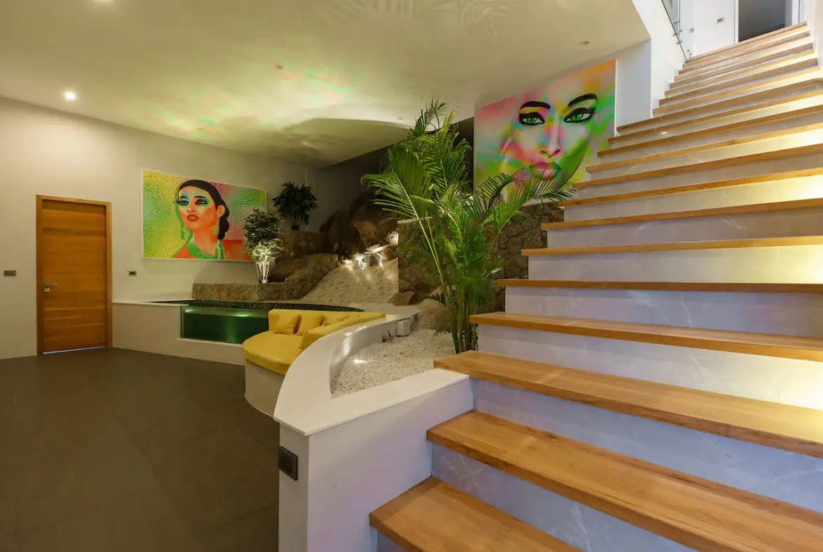 Villa Amelie Stairs