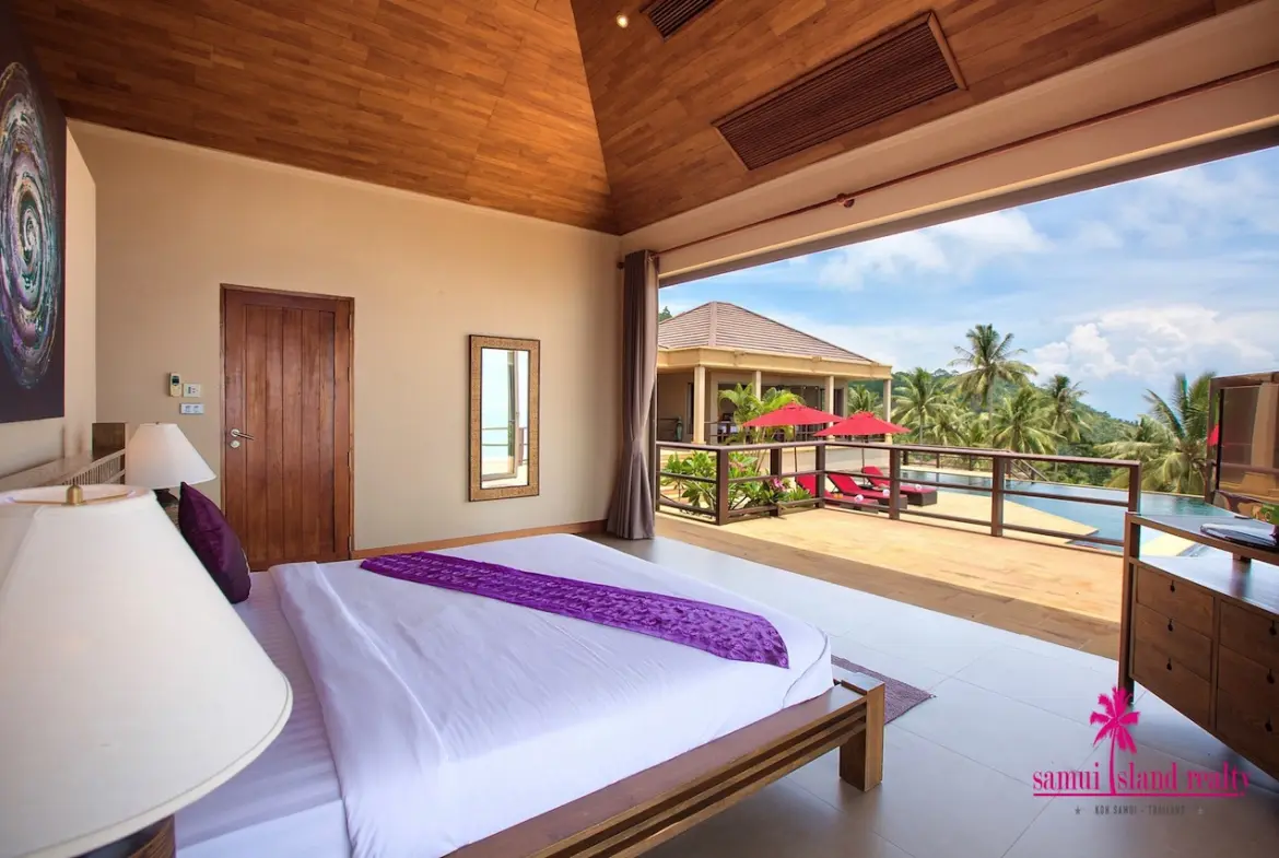Villa Baan Faa Sai For Sale Koh Samui Bedroom View