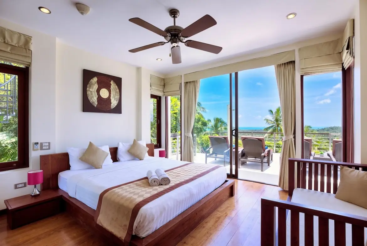 Villa Maphraaw Ko Samui Bedroom