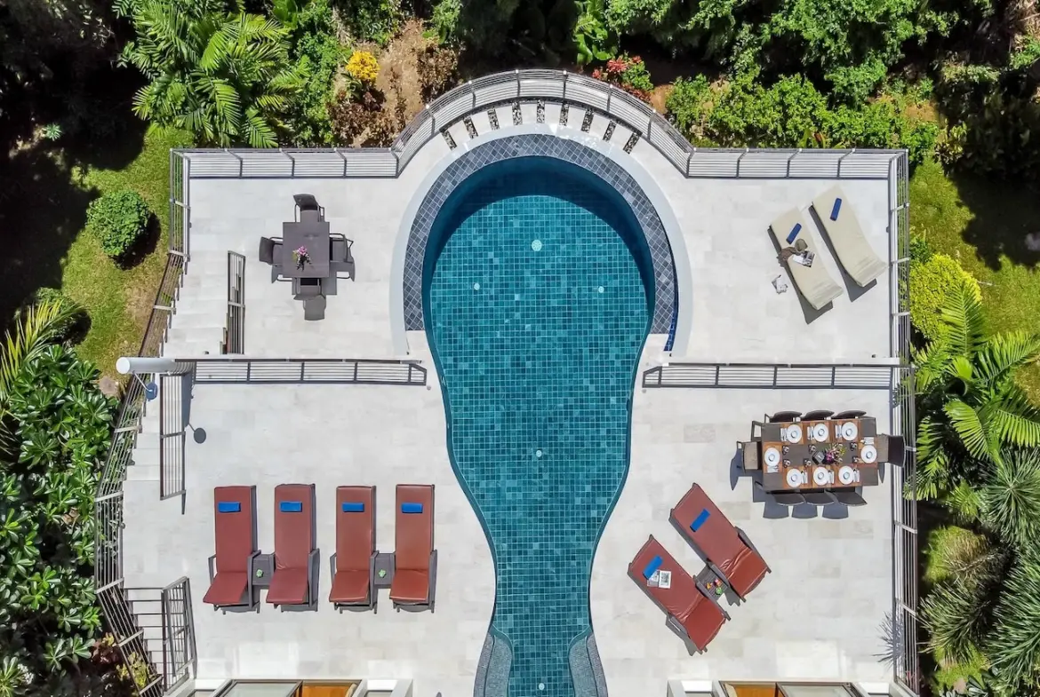 Villa Maphraaw Ko Samui Pool Aerial