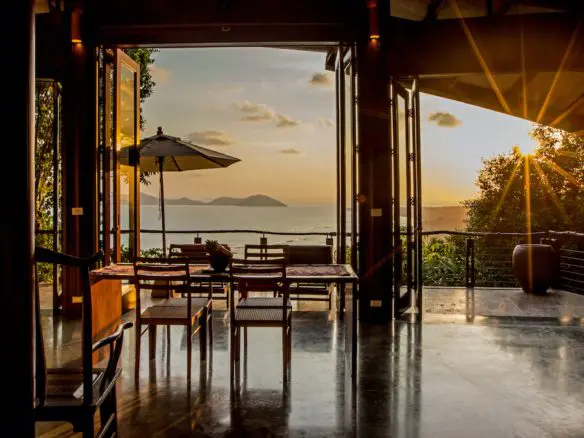 Waterfall Villa For Sale Samui Sunset View